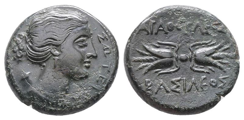 Sicily, Syracuse. Agathokles (317-289 Bc). Æ Litra (22mm, 8.69g).
