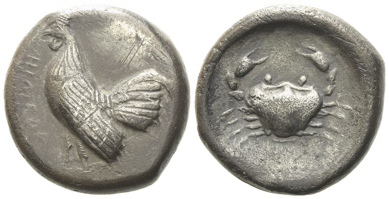 Sicily, Himera (C.483-472 Bc), Didrachm; Ar (8,31 G; 19,8 MM)
