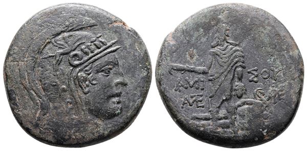 Pontos, Amisos. temp. Mithradates VI, c. 85-65 BC. Æ (30mm, 17.63g).