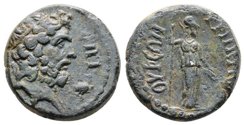 Phrygia. Grimenothyrae. Pseudo-autonomous, Time Of Trajan (98-117). Æ (18mm, 4.85g).