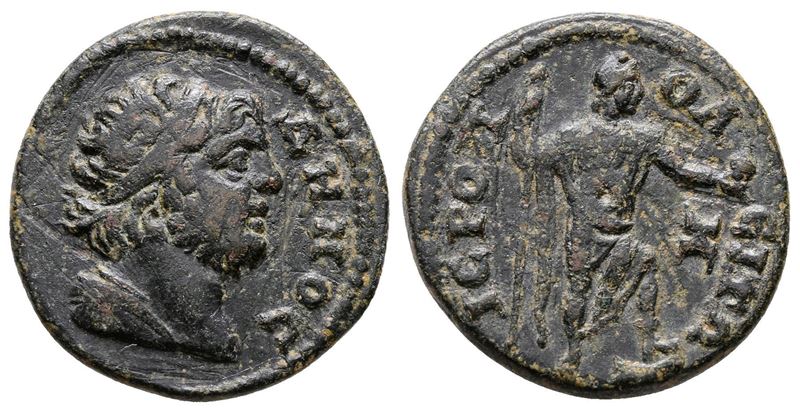 Phrygia. Hieropolis. Pseudo-autonomous, C. 3rd Century Ad. Æ (21mm, 4.65g).