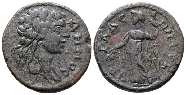 Phrygia, Hyrgaleis. Pseudo-autonomous, time of Severus Alexander (222-235). Æ (28mm, 11.34g)