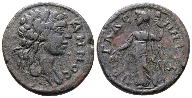Phrygia, Hyrgaleis. Pseudo-autonomous, Time Of Severus Alexander (222-235). Æ (28mm, 11.34g)