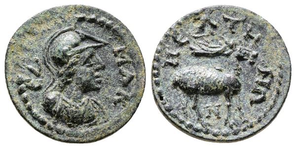 Phrygia, Peltae. Pseudo-autonomous, c. 2nd century AD. Æ (17mm, 2.16g).  - Auction Greek, Roman and Byzantine Coins	 - Bertolami Fine Art - Prague