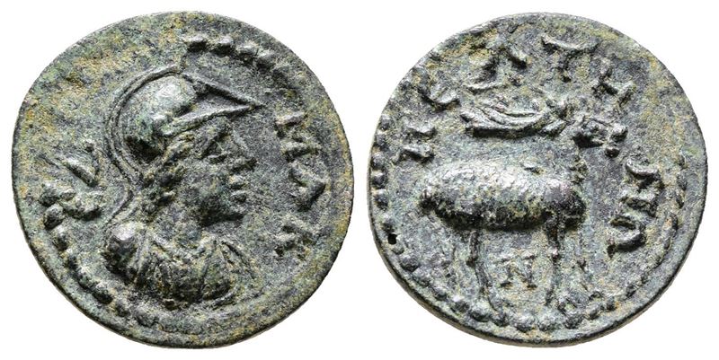 Phrygia, Peltae. Pseudo-autonomous, C. 2nd Century Ad. Æ (17mm, 2.16g).
