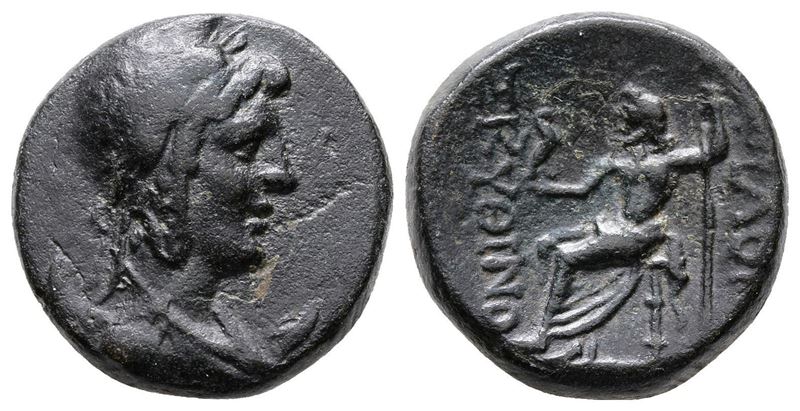Phrygia, Philomelion, Late 2nd-1st Century Bc. Æ (18mm, 6.68g).