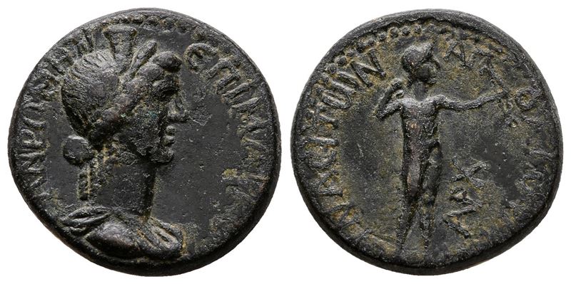 Phrygia, Synaus. Pseudo-autonomous, Time Of Vespasian (69-79). Æ (19mm, 5.18g).