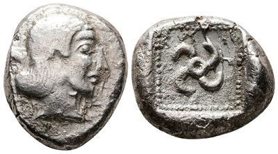 Dynasts Of Lycia, Teththiweibi (C. 450-430/20 Bc). Ar Stater (19mm, 9.73g).