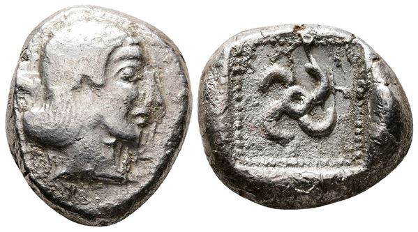 Dynasts of Lycia, Teththiweibi (c. 450-430/20 BC). AR Stater (19mm, 9.73g).  - Auction Greek, Roman and Byzantine Coins	 - Bertolami Fine Art - Prague