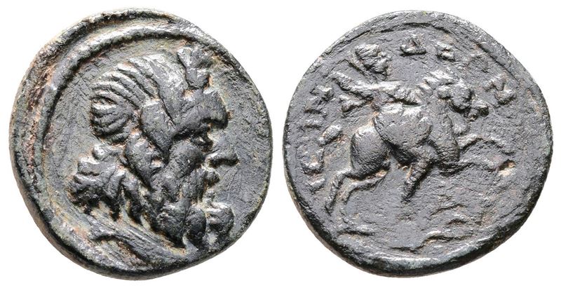 Pisidia, Isinda. Pseudo-autonomous, Time Of The Antonines (138-192). Æ (19mm, 4.24g).