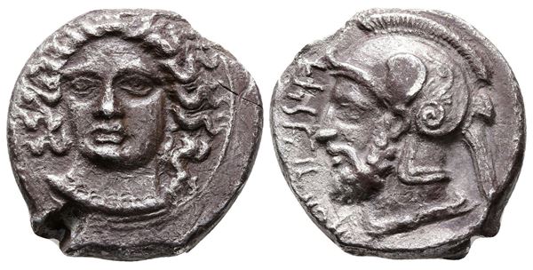 Cilicia, Tarsos. Tarkumuwa (Datames, Satrap of Cilicia and Cappadocia, 384-361/0 BC). AR Stater (22mm, 9.95g).  - Auction Greek, Roman and Byzantine Coins	 - Bertolami Fine Art - Prague