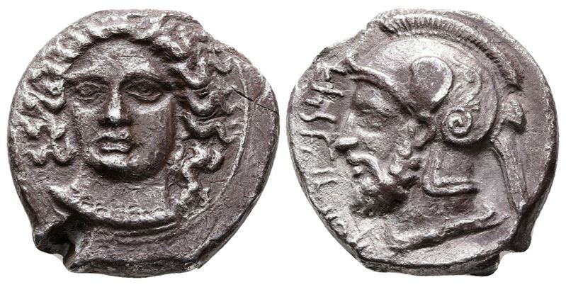 Cilicia, Tarsos. Tarkumuwa (datames, Satrap Of Cilicia And Cappadocia, 384-361/0 Bc). Ar Stater (...