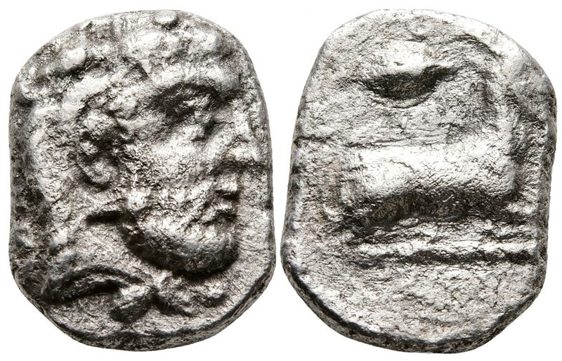 Cyprus, Salamis. Evagoras i (C. 411-374/3 Bc). Ar Stater (21mm, 9.18g).