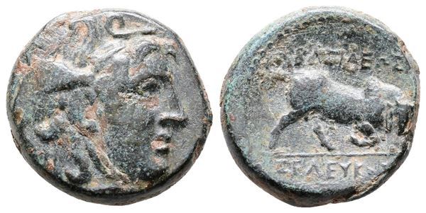 Seleukid Kings, Seleukos I (312-281 BC). Æ (19mm, 6.95g).