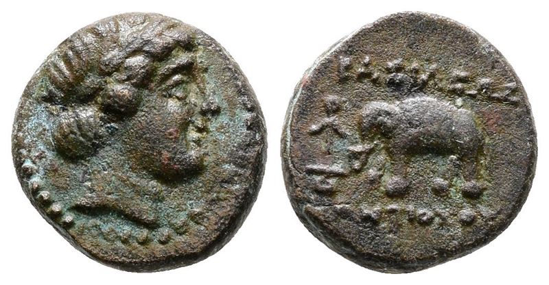 Seleukid Kings, Antiochos III ‘the Great’ (222-187 Bc). Æ (12mm, 1.98g).