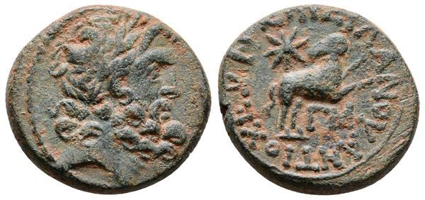 Seleucis and Pieria, Antioch. Civic Issue. Æ Trichalkon (20mm, 7.60g).  - Auction Greek, Roman and Byzantine Coins	 - Bertolami Fine Art - Prague