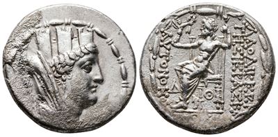 Seleucis And Pieria, Laodikeia, C. 81/0-17/6 Bc. Ar Tetradrachm (29mm, 14.99g)