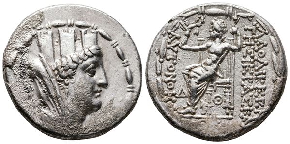 Seleucis and Pieria, Laodikeia, c. 81/0-17/6 BC. AR Tetradrachm (29mm, 14.99g)  - Auction Greek, Roman and Byzantine Coins	 - Bertolami Fine Art - Prague