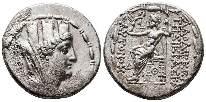 Seleucis And Pieria, Laodikeia, C. 81/0-17/6 Bc. Ar Tetradrachm (29mm, 14.99g)