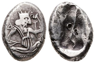 Achaemenid Kings Of Persia, C. 450-375 Bc. Ar Siglos (16mm, 5.62g).