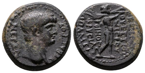 Nero (54-68). Phrygia, Apameia. Æ (19mm, 5.80g).  - Auction Greek, Roman and Byzantine Coins	 - Bertolami Fine Art - Prague