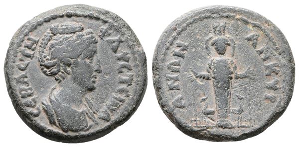 Diva Faustina Senior (died 140/1). Phrygia, Ancyra. Æ (20mm, 4.92g).