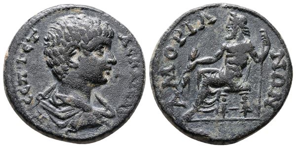 Geta (Caesar, 198-209). Phrygia, Amorium. Æ (26mm, 9.15g).  - Auction Greek, Roman and Byzantine Coins	 - Bertolami Fine Art - Prague