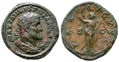 Maximinus i (235-238). Æ Dupondius (25mm, 11.05g).