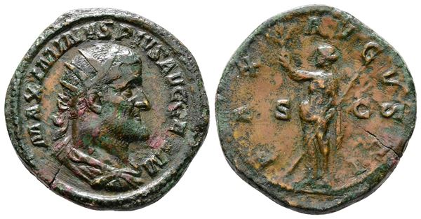 Maximinus I (235-238). Æ Dupondius (25mm, 11.05g).