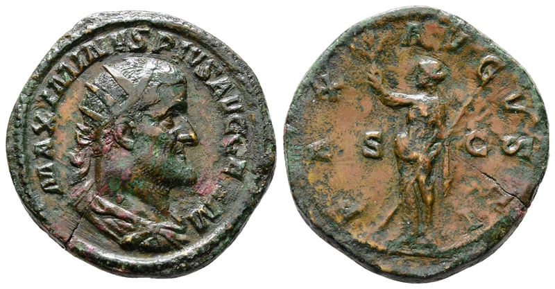 Maximinus i (235-238). Æ Dupondius (25mm, 11.05g).