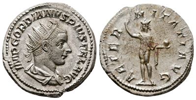 Gordian III (238-244). Ar Antoninianus (22mm, 4.37g).
