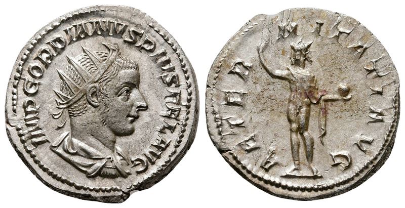 Gordian III (238-244). Ar Antoninianus (22mm, 4.37g).