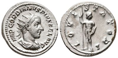 Gordian III (238-244). Ar Antoninianus (23mm, 5.18g).