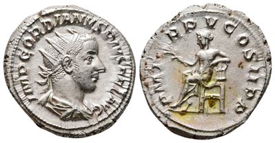 Gordian III (238-244). Ar Antoninianus (23mm, 4.49g).