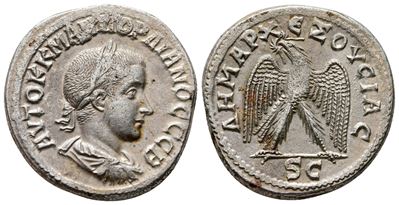 Gordian III (238-244). Seleucis And Pieria, Antioch. Ar Tetradrachm (29mm, 13.76g)