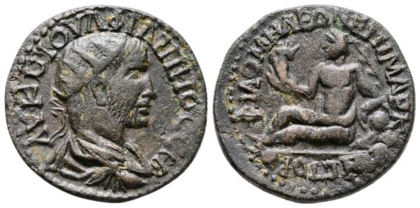 Philip I (244-249). Phrygia, Philomelium. Æ (24mm, 7.04g).