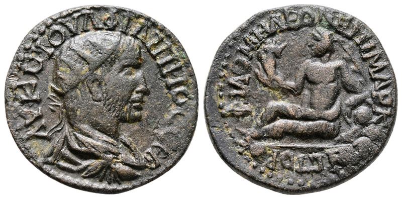 Philip i (244-249). Phrygia, Philomelium. Æ (24mm, 7.04g).