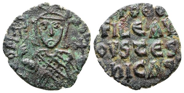 Theophilus (829-842). Æ 20 Nummi (18mm, 1.98g).