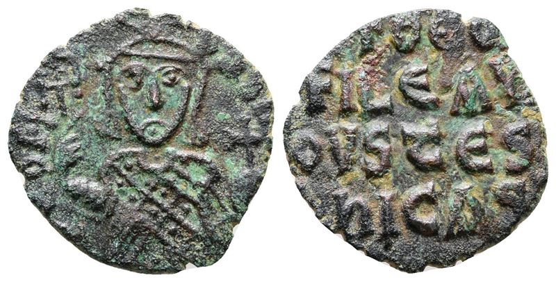 Theophilus (829-842). Æ 20 Nummi (18mm, 1.98g).