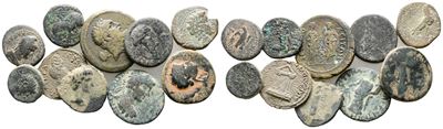 Lot Of 10 Roman Provincial Æ Coins
