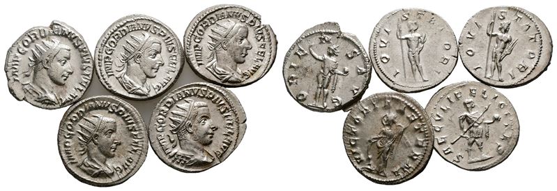 Lot Of 5 Roman Antoniniani