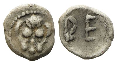 Bruttium, Rhegion (C. 450-445 Bc), Hexas; Ar (0,10 G; 5,9 MM)
