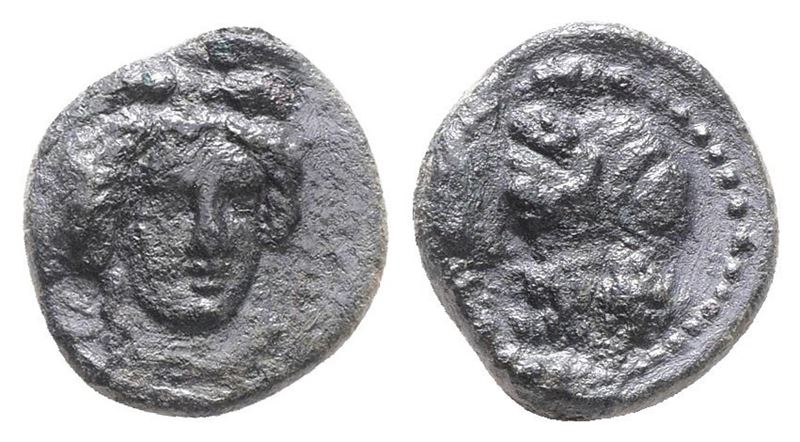 Sicily, Gela, c. 315-310 BC. Æ (15mm, 2.66g).