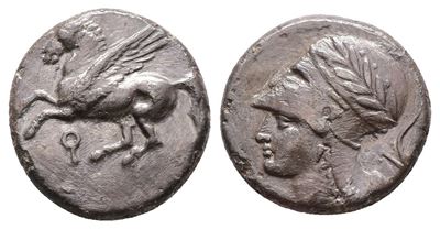 Corinth, C. 350/45-285 Bc. Ar Stater (20mm, 7.38g).
