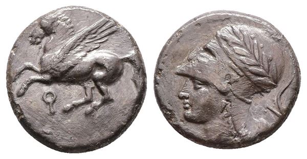 Corinth, c. 350/45-285 BC. AR Stater (20mm, 7.38g).  - Auction Greek, Roman, Byzantine Coins - Bertolami Fine Art - Prague