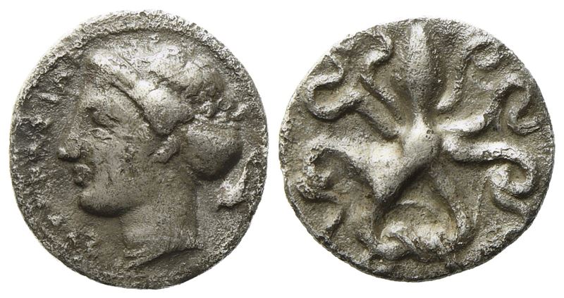 Sicily, Syracuse, Time Of Dionysios i (406-367 Bc), Litra; Ar (0,80 G; 10,6 MM)