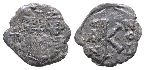 Constans II (641-668). Æ 20 Nummi (18mm, 2.34g).