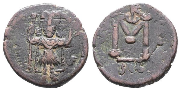 Constantine IV (668-685). Æ 40 Nummi (23mm, 5.03g).