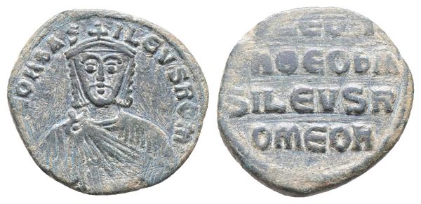 Leo VI (886-912). Æ 40 Nummi (23mm, 4.79g).