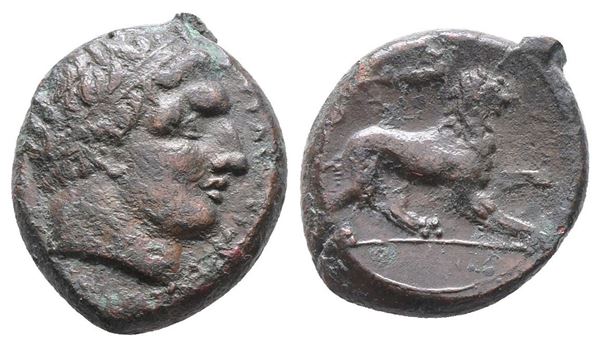 Sicily, Syracuse. Agathokles (317-289 BC). Æ Litra (20mm, 8.65g),  - Auction Greek, Roman, Byzantine Coins - Bertolami Fine Art - Prague